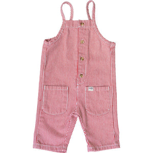 Red Stripe Overalls Red Stripe Overalls