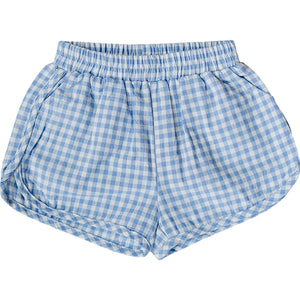 Blue Gingham Shorts Blue Gingham Shorts