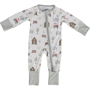 Farmhouse Bamboo Zipper Farmhouse Bamboo Zipper