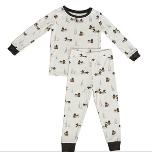 Ducks Ribbed Bamboo Cozy Set Ducks Ribbed Bamboo Cozy Set
