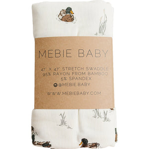Ducks Ribbed Bamboo Stretch Swaddle Ducks Ribbed Bamboo Stretch Swaddle