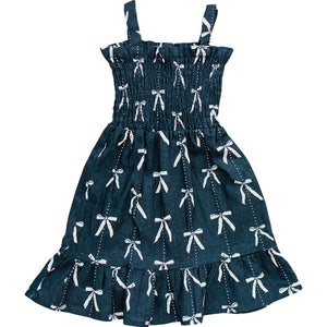 Bow Linen Dress Bow Linen Dress