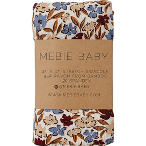 Desert Floral Ribbed Bamboo Stretch Swaddle Desert Floral Ribbed Bamboo Stretch Swaddle