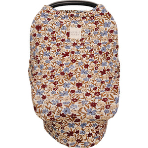 Desert Floral Ribbed Bamboo Multi-Use Cover Desert Floral Ribbed Bamboo Multi-Use Cover