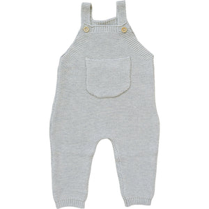 Grey Knit Overalls Grey Knit Overalls