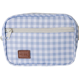 Blue Gingham Mini Fanny Pack Blue Gingham Mini Fanny Pack