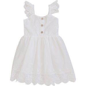 White Eyelet Dress White Eyelet Dress