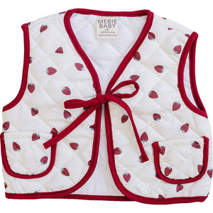 Strawberry Quilted Vest Strawberry Quilted Vest