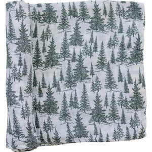 Forest Muslin Swaddle Blanket Forest Muslin Swaddle Blanket