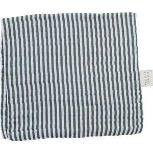Green Stripes Muslin Burp Cloth Green Stripes Muslin Burp Cloth