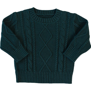 Green Cable Knit Sweater Green Cable Knit Sweater