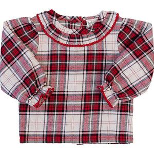 Red Plaid Long Sleeve Shirt Red Plaid Long Sleeve Shirt