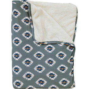 Southwest Aztec Bamboo Fleece Quilt Southwest Aztec Bamboo Fleece Quilt