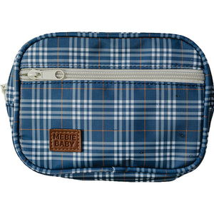 Navy Plaid Mini Fanny Pack Navy Plaid Mini Fanny Pack