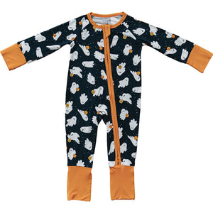 Ghosts Bamboo Zipper Ghosts Bamboo Zipper