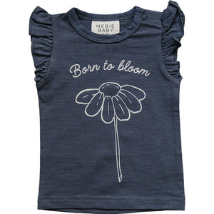 Born to Bloom Ruffle Tee Born to Bloom Ruffle Tee
