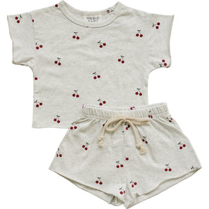 Cherries Short Set Cherries Short Set