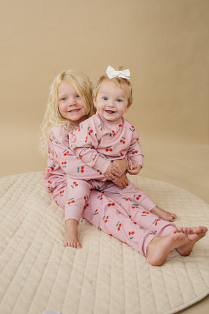Jogger Set | Blush & Cherry Jogger Set | Blush & Cherry