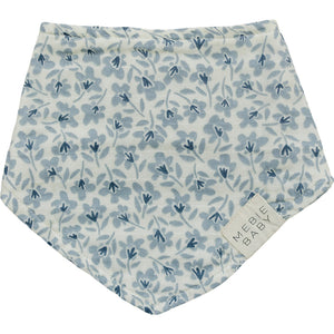 Blue Blossom Muslin Bib Blue Blossom Muslin Bib