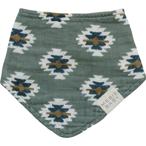 Southwest Aztec Classic Muslin Bib Southwest Aztec Classic Muslin Bib