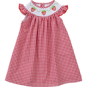 Gingham Strawberry Dress Gingham Strawberry Dress