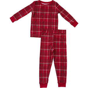 Red Plaid Bamboo Cozy Set Red Plaid Bamboo Cozy Set