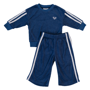 Navy Terry Cloth Tracksuit Navy Terry Cloth Tracksuit