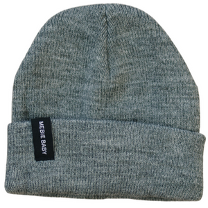 Dark Grey Mebie Baby Beanie Dark Grey Mebie Baby Beanie