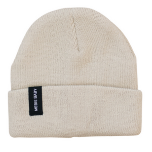 Oatmeal Mebie Baby Beanie Oatmeal Mebie Baby Beanie