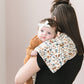 Harvest Floral Muslin Burp Cloth