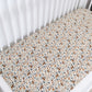 Harvest Floral Muslin Crib Sheet