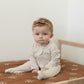 Vanilla Organic Cotton Ribbed Zipper