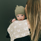 Olive Bamboo Newborn Knot Hat
