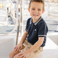 Collared Sailboat Knit Shirt
