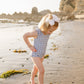 Light Blue Gingham One-Piece