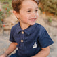 Navy Terry Cloth Set
