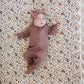 Harvest Floral Muslin Crib Sheet