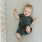 Stone Bamboo Stretch Crib Sheet