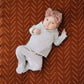 Rust Mudcloth Muslin Crib Sheet