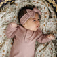 Dusty Rose Bamboo Head Wrap