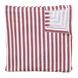 Red Stripe Bamboo Swaddle