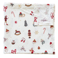 Merry & Bright Ribbed Bamboo Swaddle