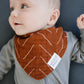 Rust Mudcloth Bib