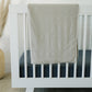 Charcoal Bamboo Stretch Crib Sheet
