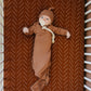 Rust Bamboo Knot Gown