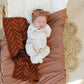 Vanilla Organic Cotton Ribbed Snap