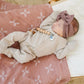 Oatmeal Organic Cotton Ribbed Snap