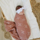 Just Peachy Muslin Swaddle Blanket