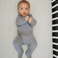 Desert Sage Muslin Crib Sheet