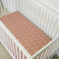 Just Peachy Muslin Crib Sheet